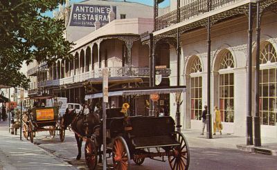 St. Louis Street and Antoine's