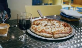 Shrimp pizza