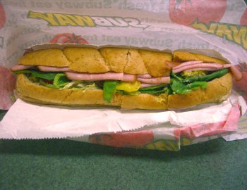 Subway chicken breast