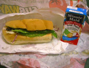 Subway chicken breast