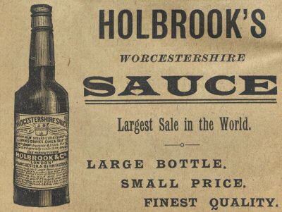 Worcestershire Sauce advertisement