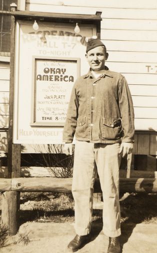 Johnny Beaver at Camp Lee