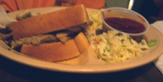 Big Pulled Pork Sandwich