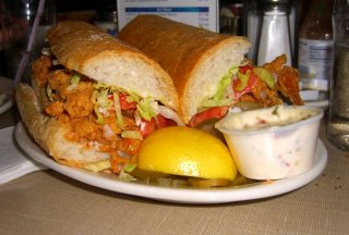 Mandina's Shrimp Po' Boy