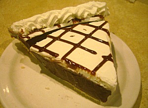 Chocolate cream pie