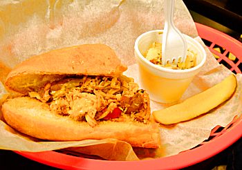 Half a Chicken Philly, Toffino's, Myrtle Beach, SC