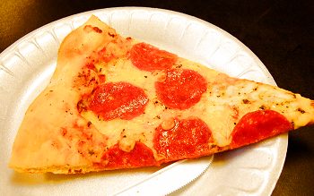 Pepperoni Pizza Slice, Toffino's, Myrtle Beach, SC