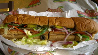 Subway ham sandwich